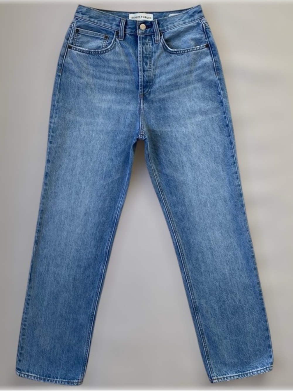 Aritzia Denim Forum The Joni High Rise Loose 24 Relaxed Straight‎ Leg Jeans